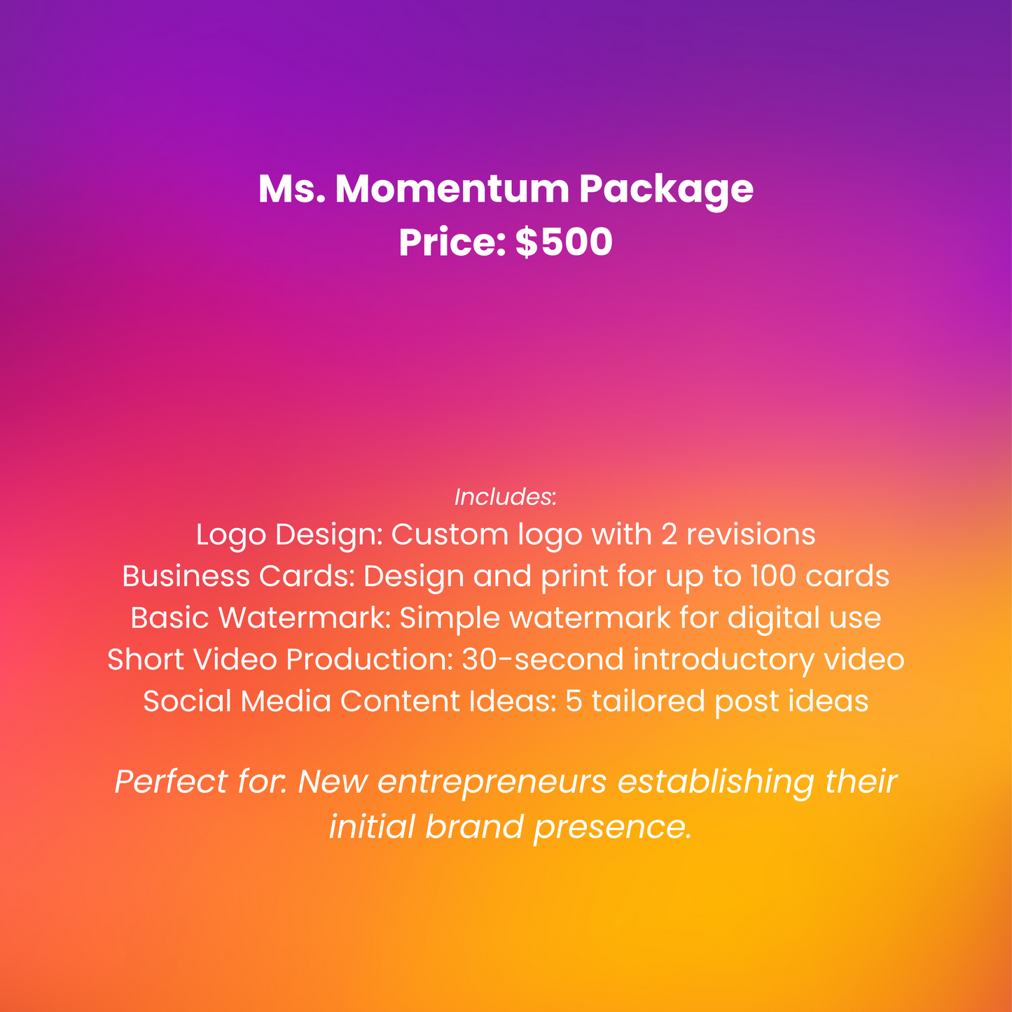 Business Branding Basic Package