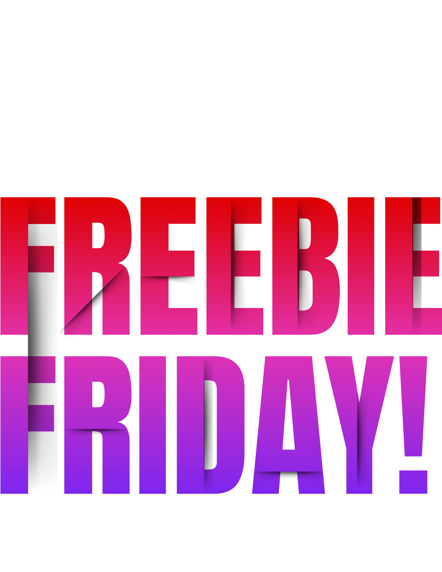 Freebie Fridays