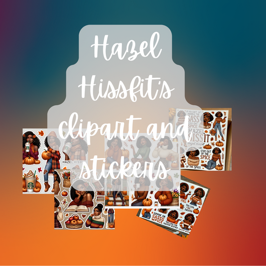 Hazel Hissfit Clipart / Stickers PNG