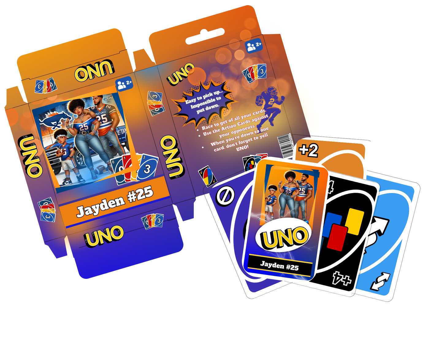 Customizable UNO cards Editable