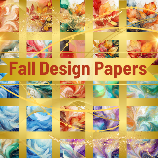 Fall Papers and Backgrounds Perfect for Your Crafts