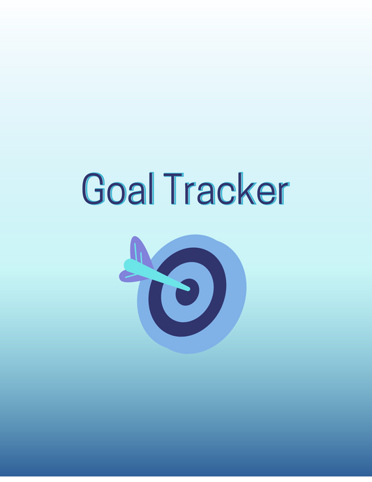 Editable Template Goal Tracker