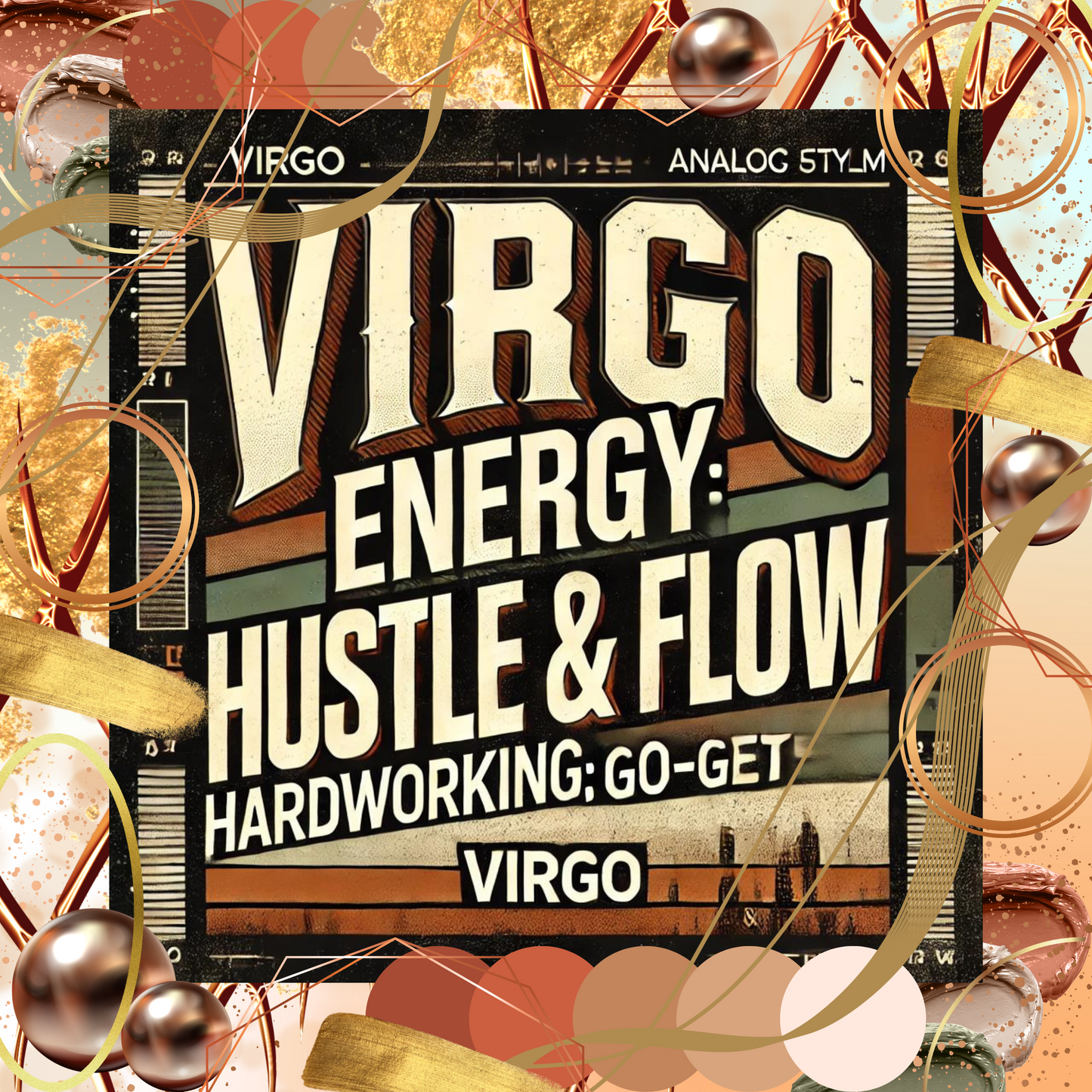 Virgo Energy Editable Design Template