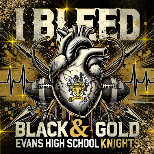 Evans High School Knights Editable design